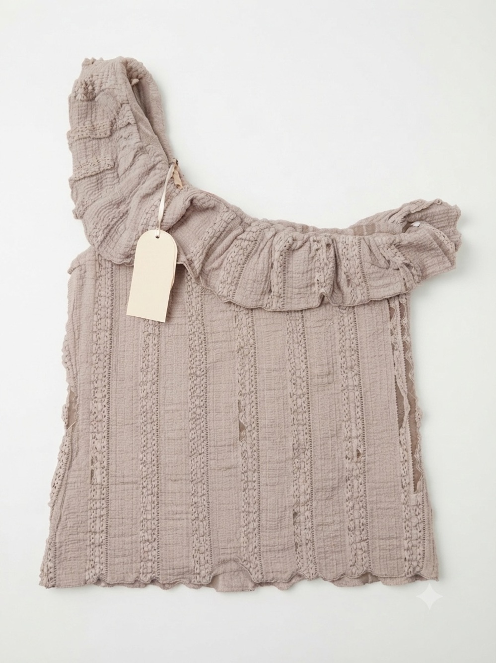 GLG One Shoulder Textured Top - Picture 4 of 6